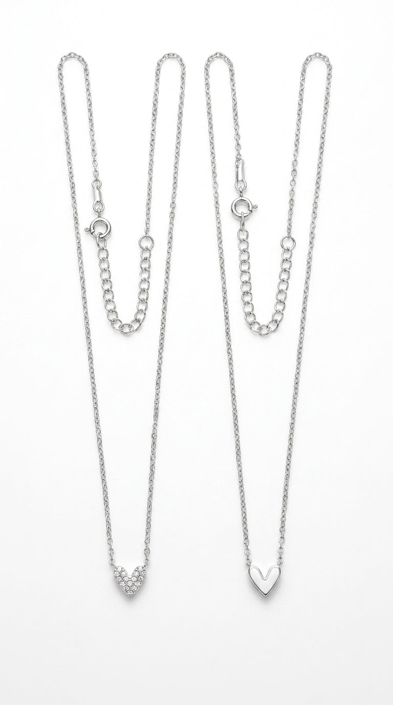 Radiant Aura Heart Necklace