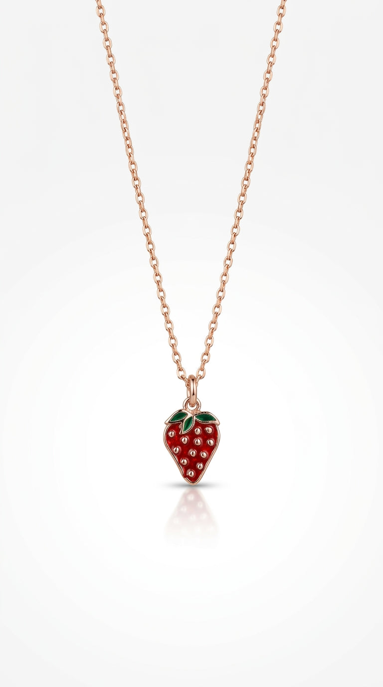 Summer Strawberry Pendant