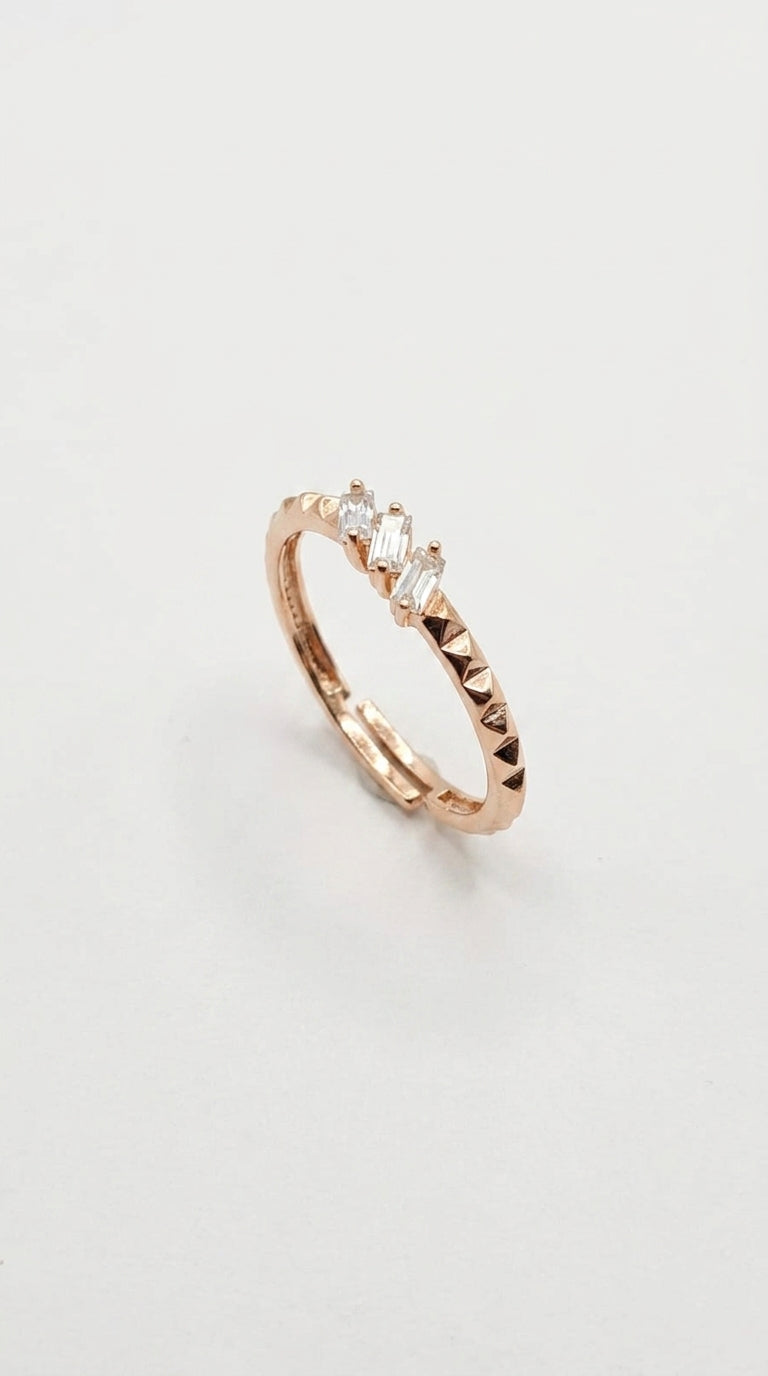 Trilliant Baguette Ring