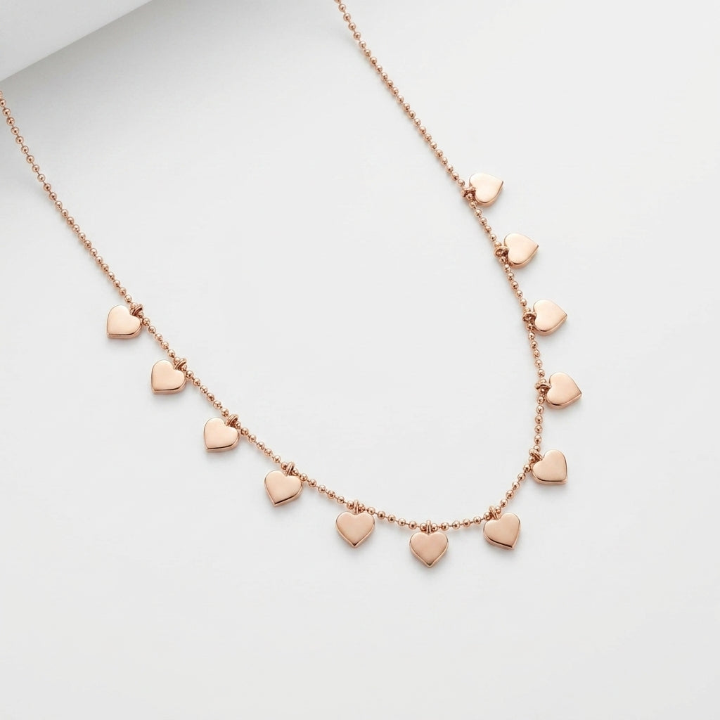 Beaded Sweetheart Necklace