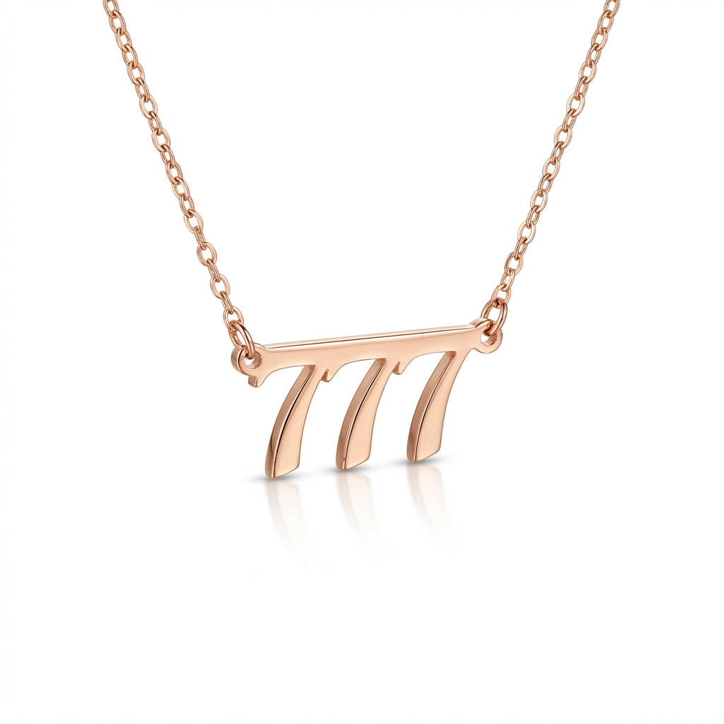 The Celestial 777 Fortune Necklace