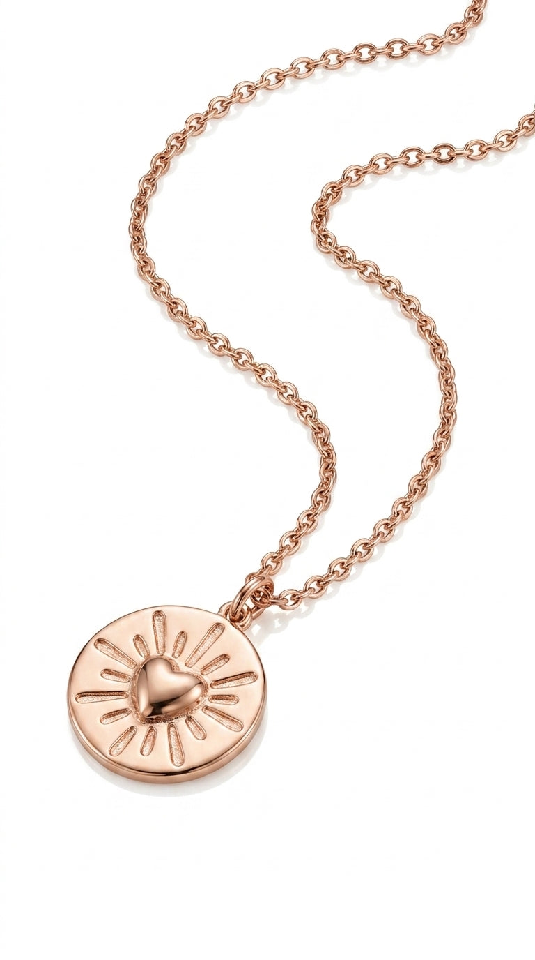 Radiant Heart Solstice Aura Necklace