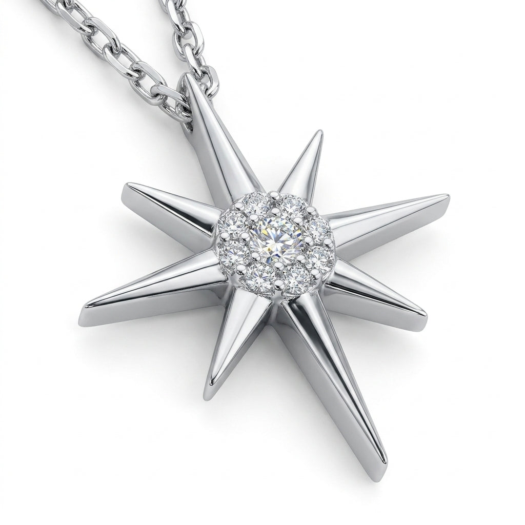North Star Pendant Necklace