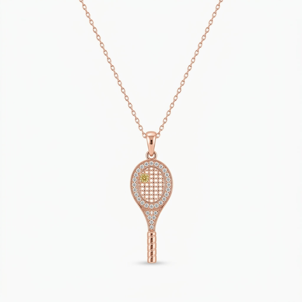 Match Point Pendant Necklace