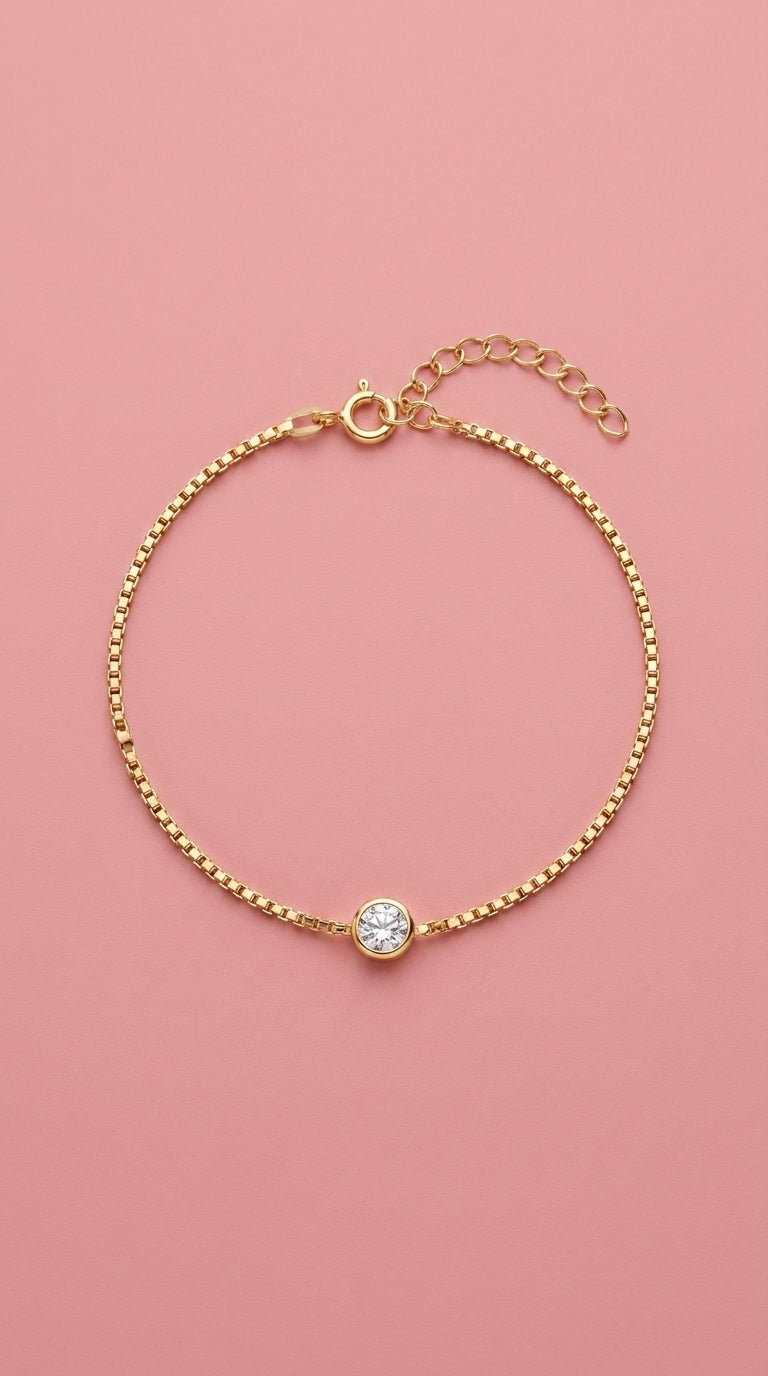 Luminous Box Link Bracelet