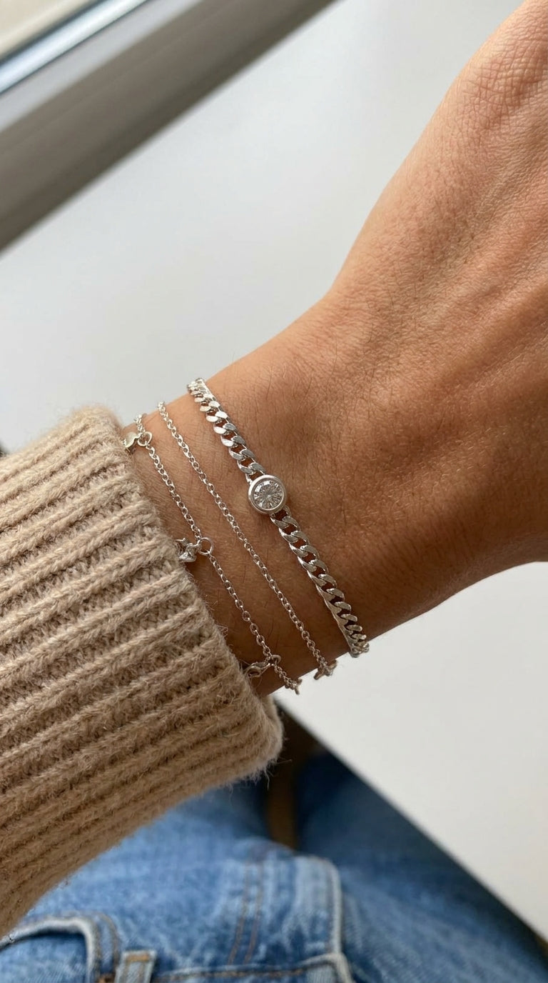 Luminous Curb Bracelet