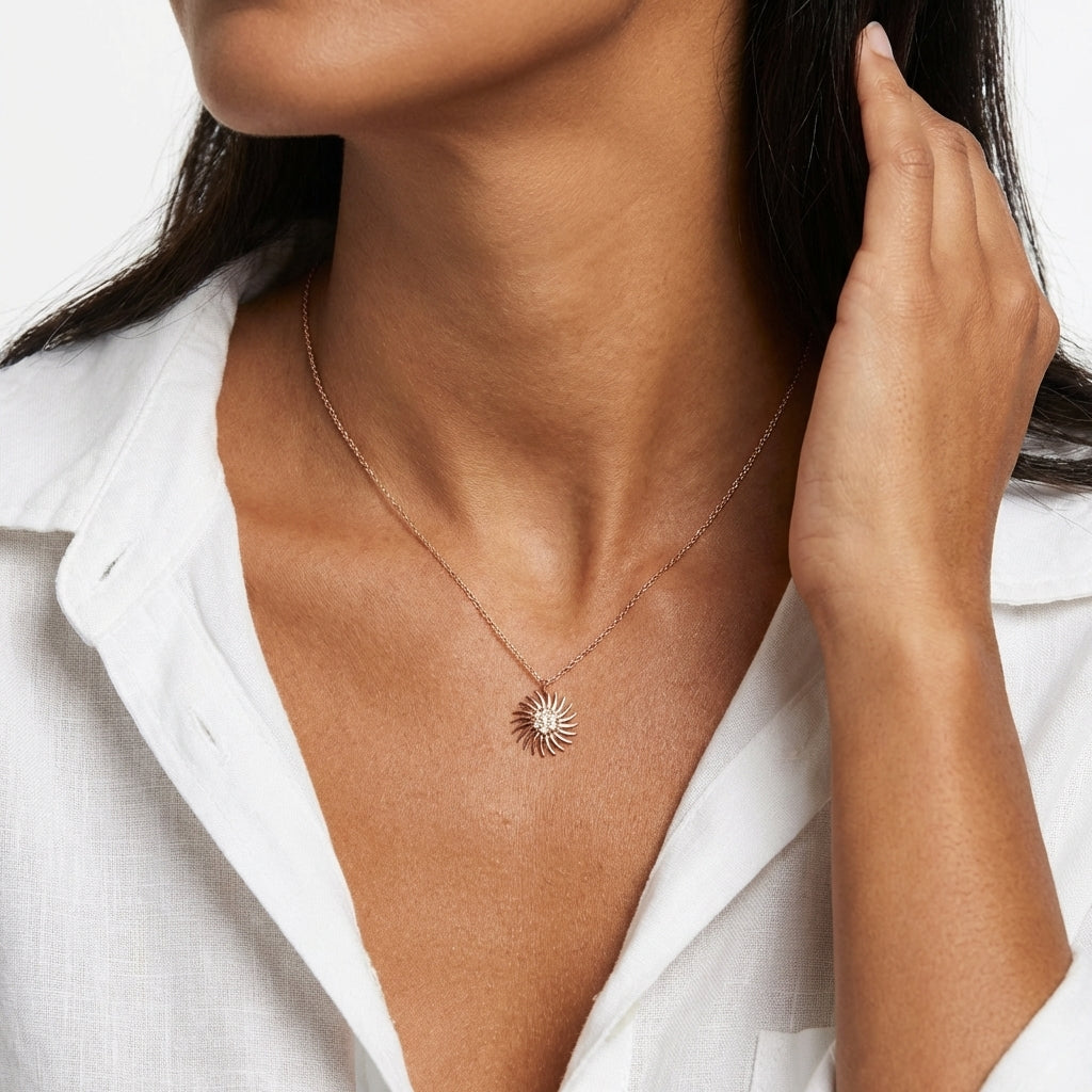 Solaris Aura Shimmer Necklace