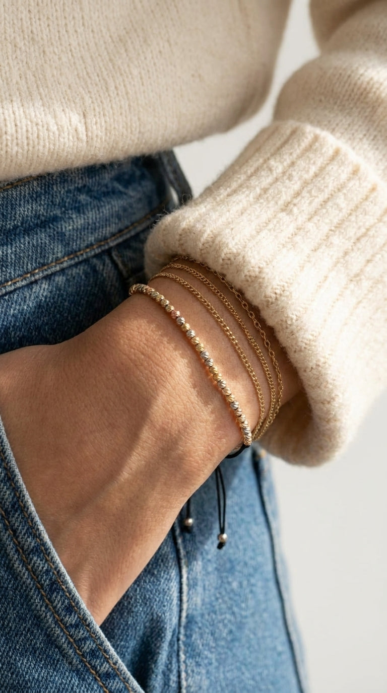 Tri-Tone Dorica Harmony Bracelet