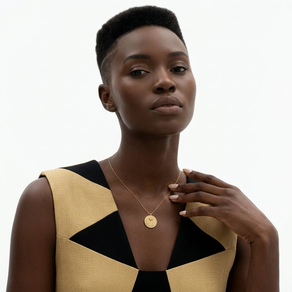 Celeste Coin Necklace