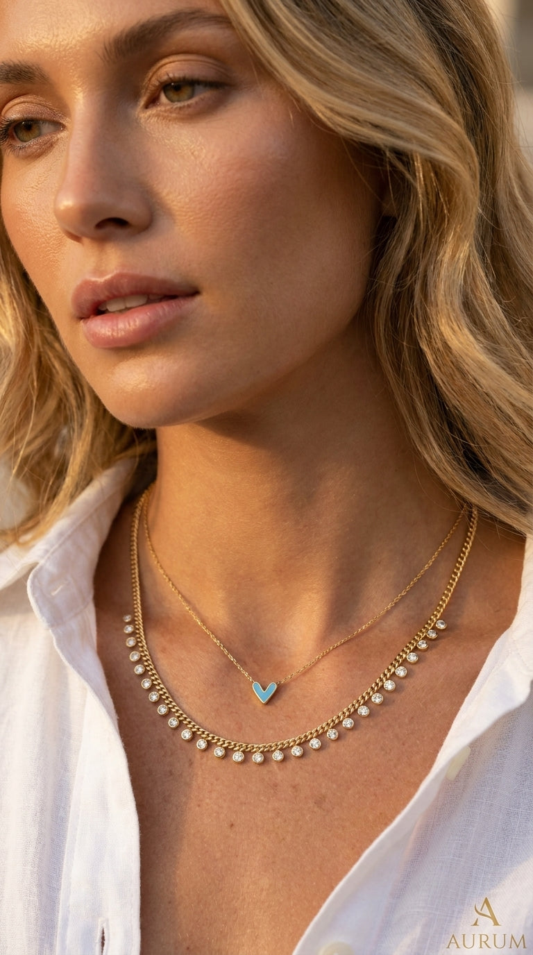 Serene Sky Bond Necklace