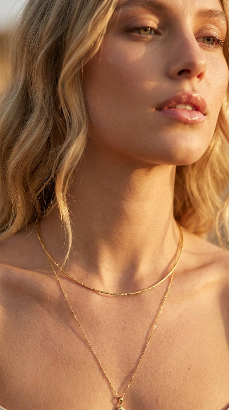 Aurelia Textured Choker Necklace