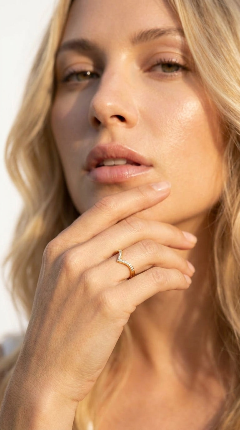 Radiant V Aura Ring