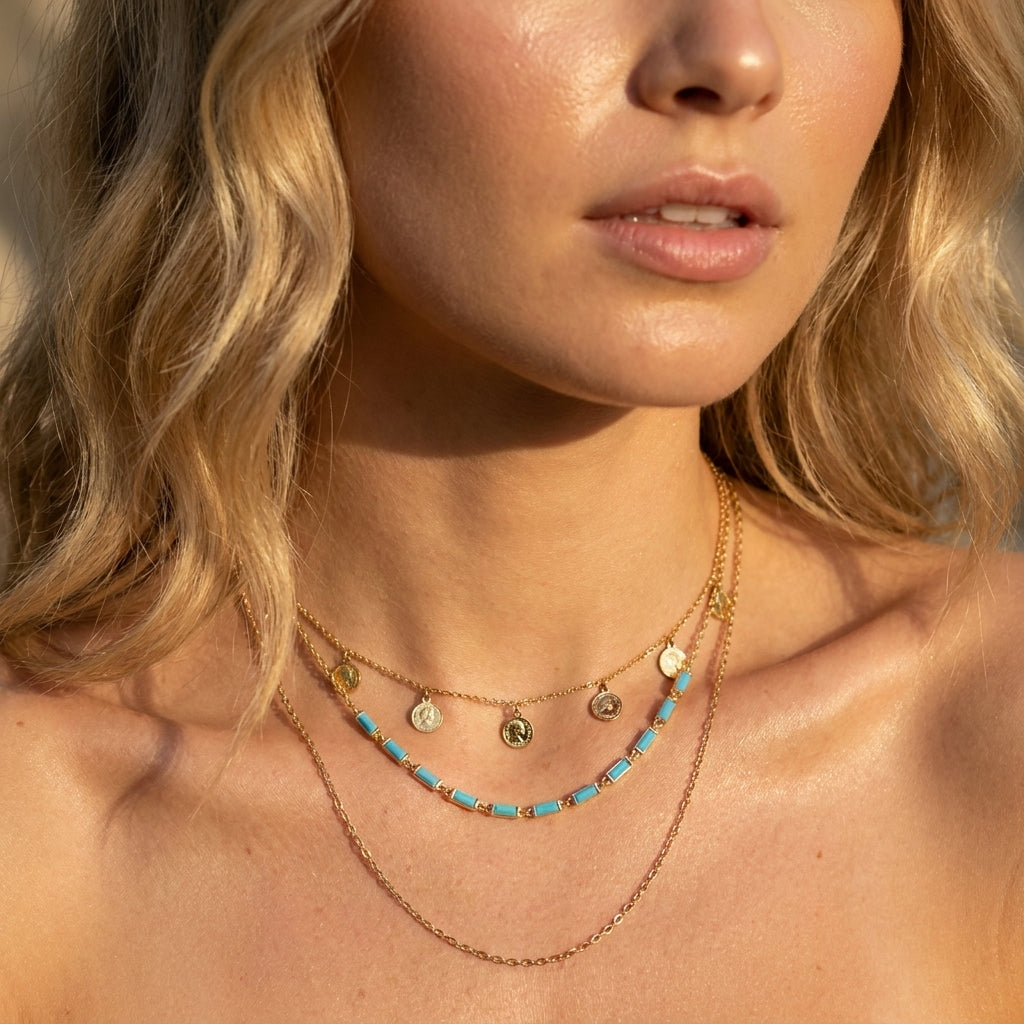 Turquoise Shores Station Choker