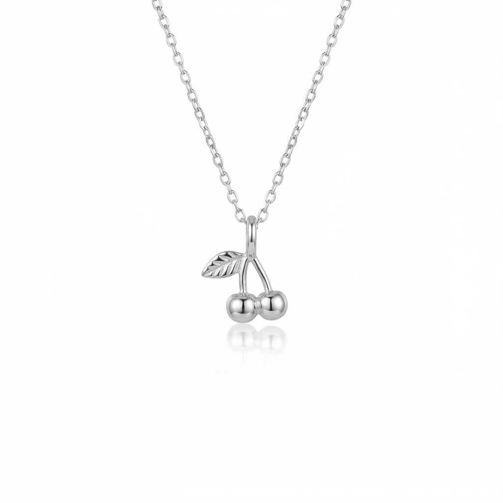 Pure Gold Cherry Spirit Necklace