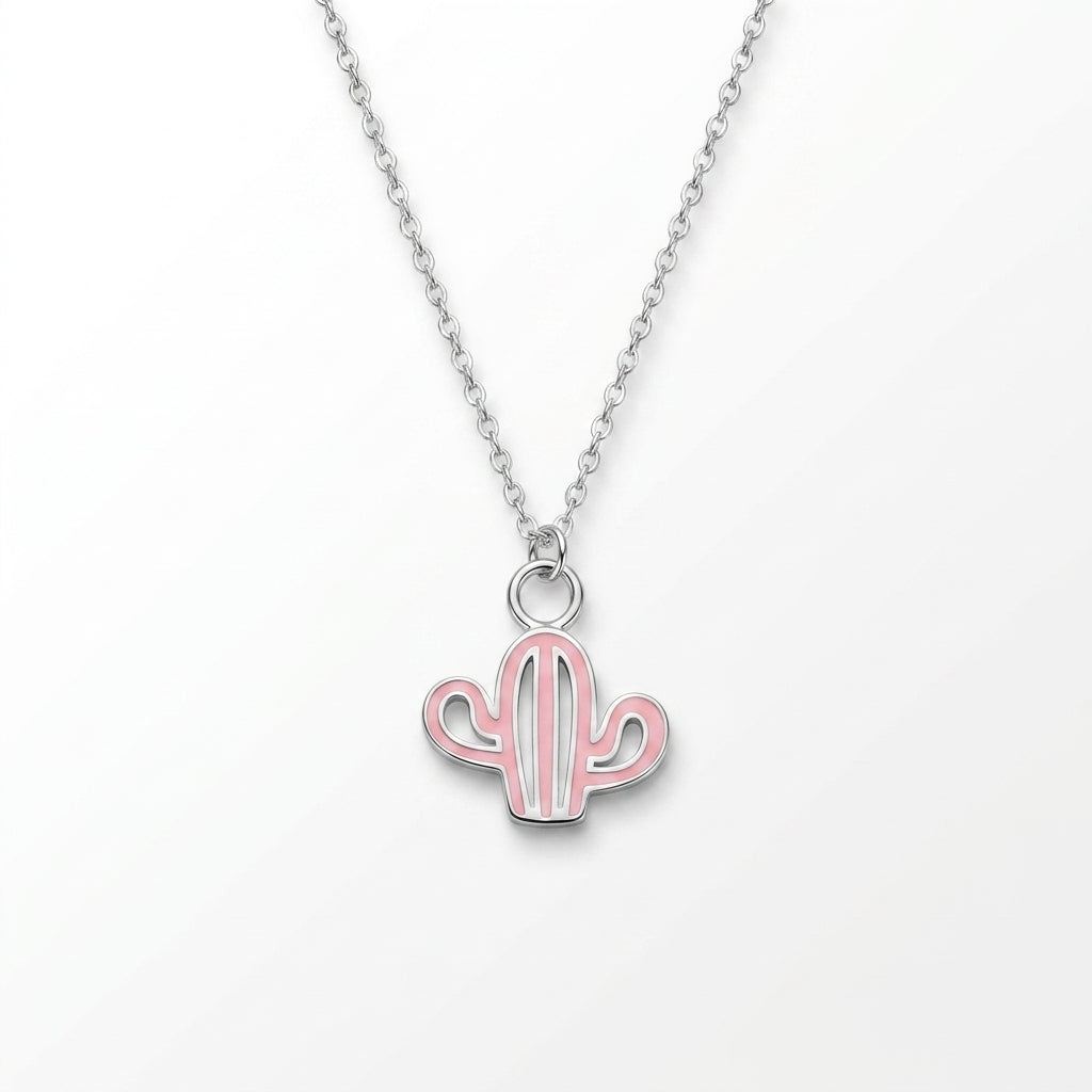 Blush Saguaro Spirit Necklace