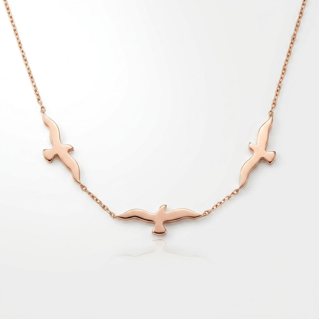 Spirit of Freedom Seagull Necklace