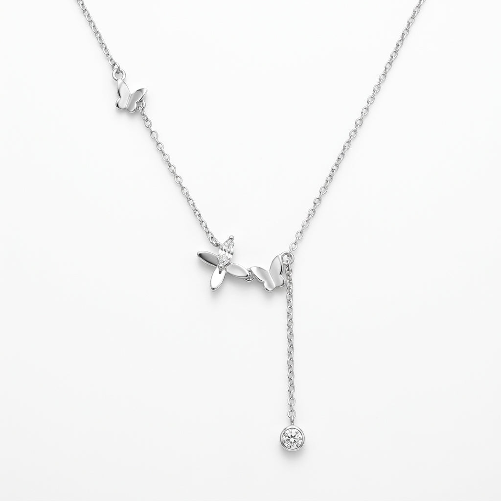 The Fluttering Grace Y-Necklace