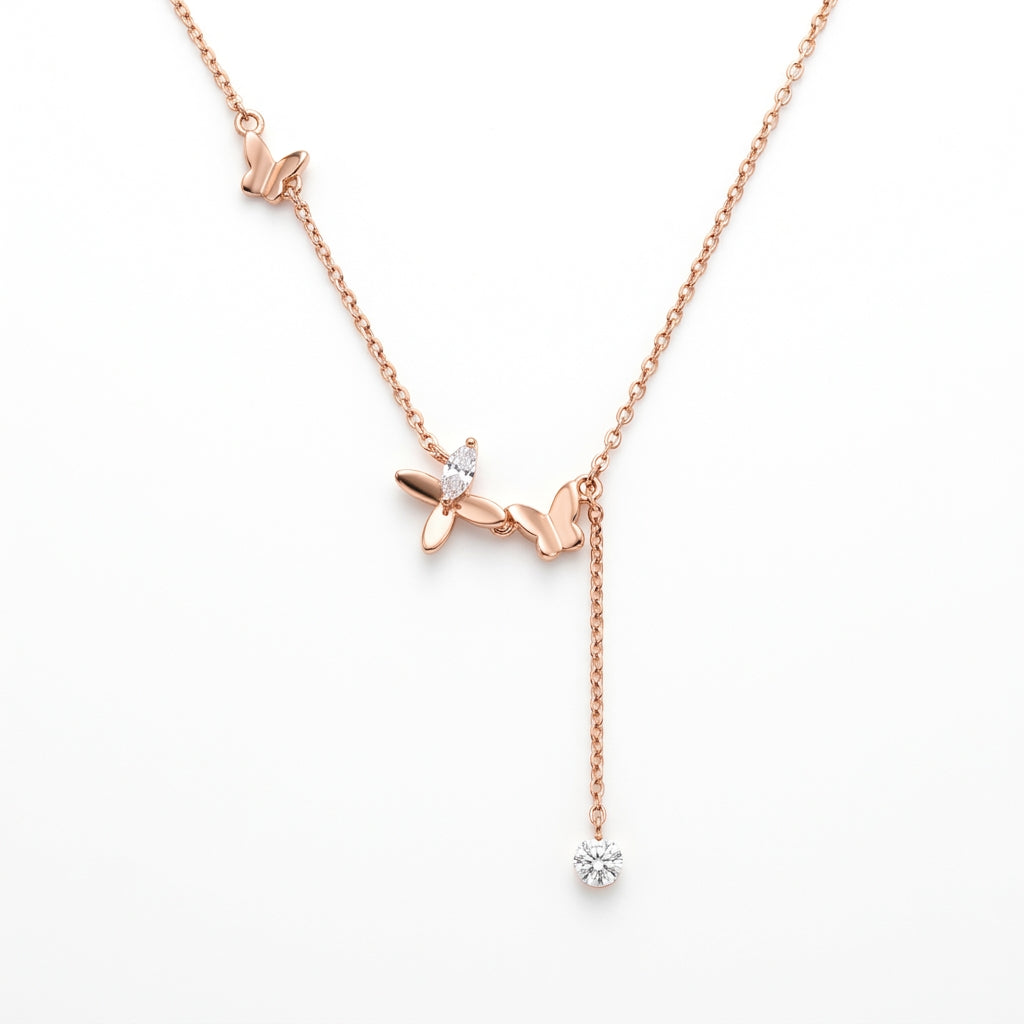 The Fluttering Grace Y-Necklace