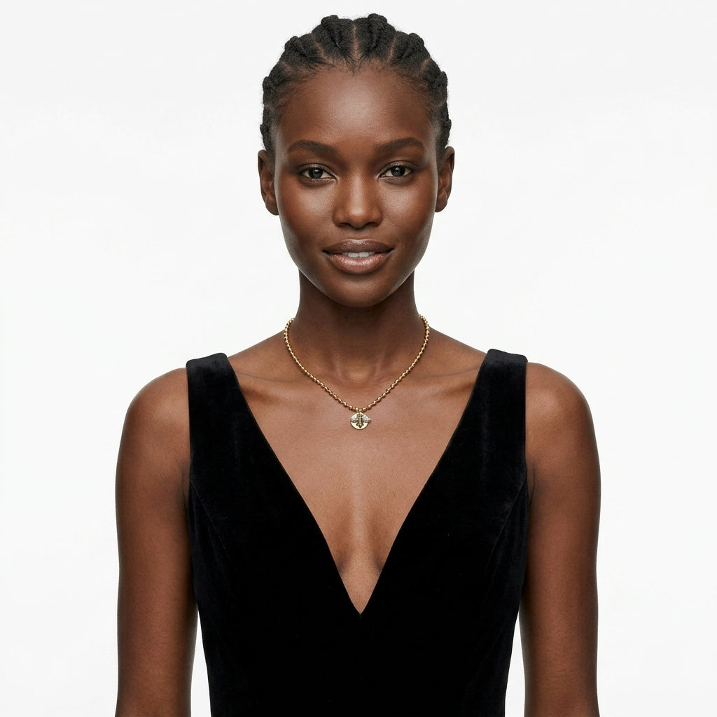 The Sculpted Arc Necklace