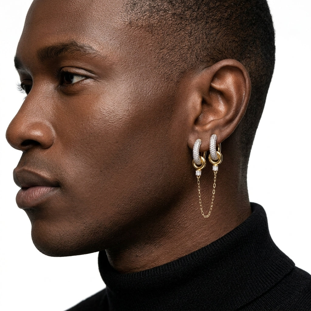 Chain Drape Earrings