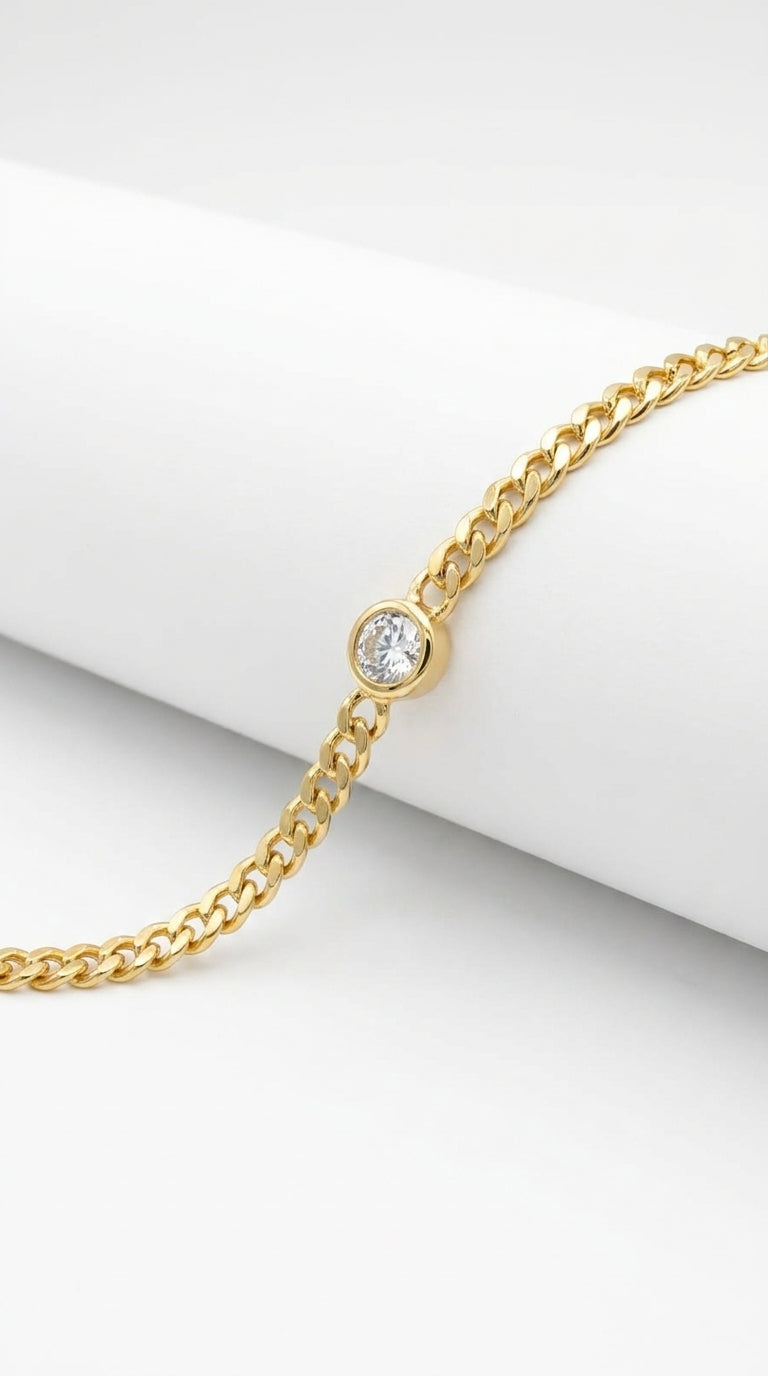 Luminous Curb Bracelet