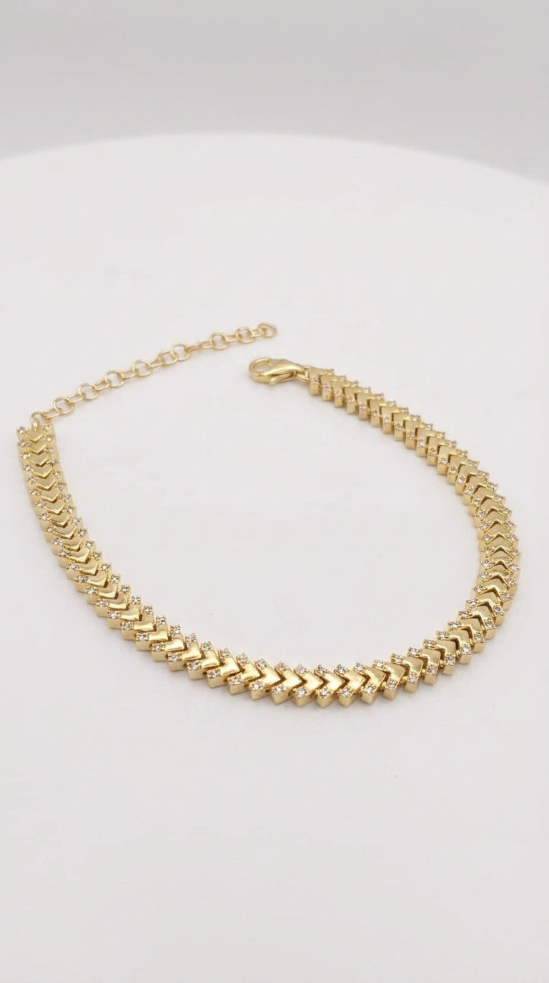 Riviera Brick Link Bracelet