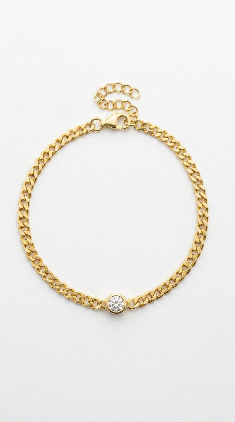 Luminous Curb Bracelet