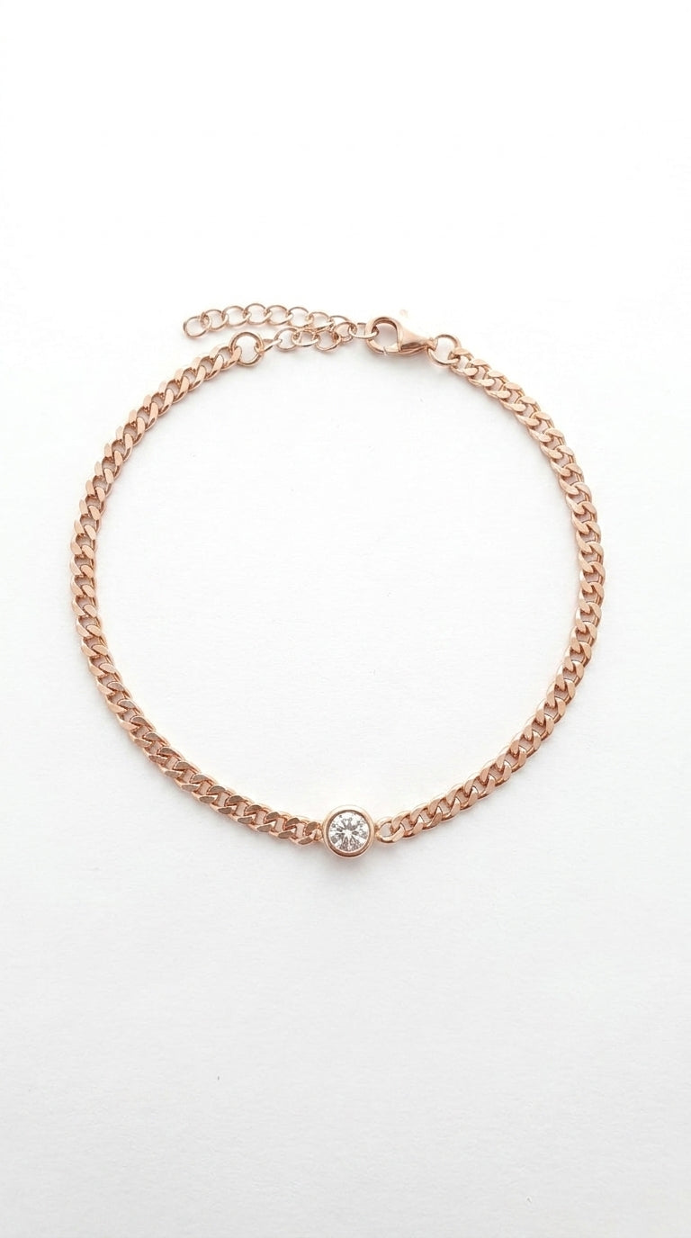 Luminous Curb Bracelet