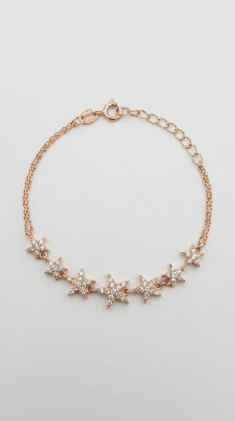 Stellar Luminary Charm Bracelet