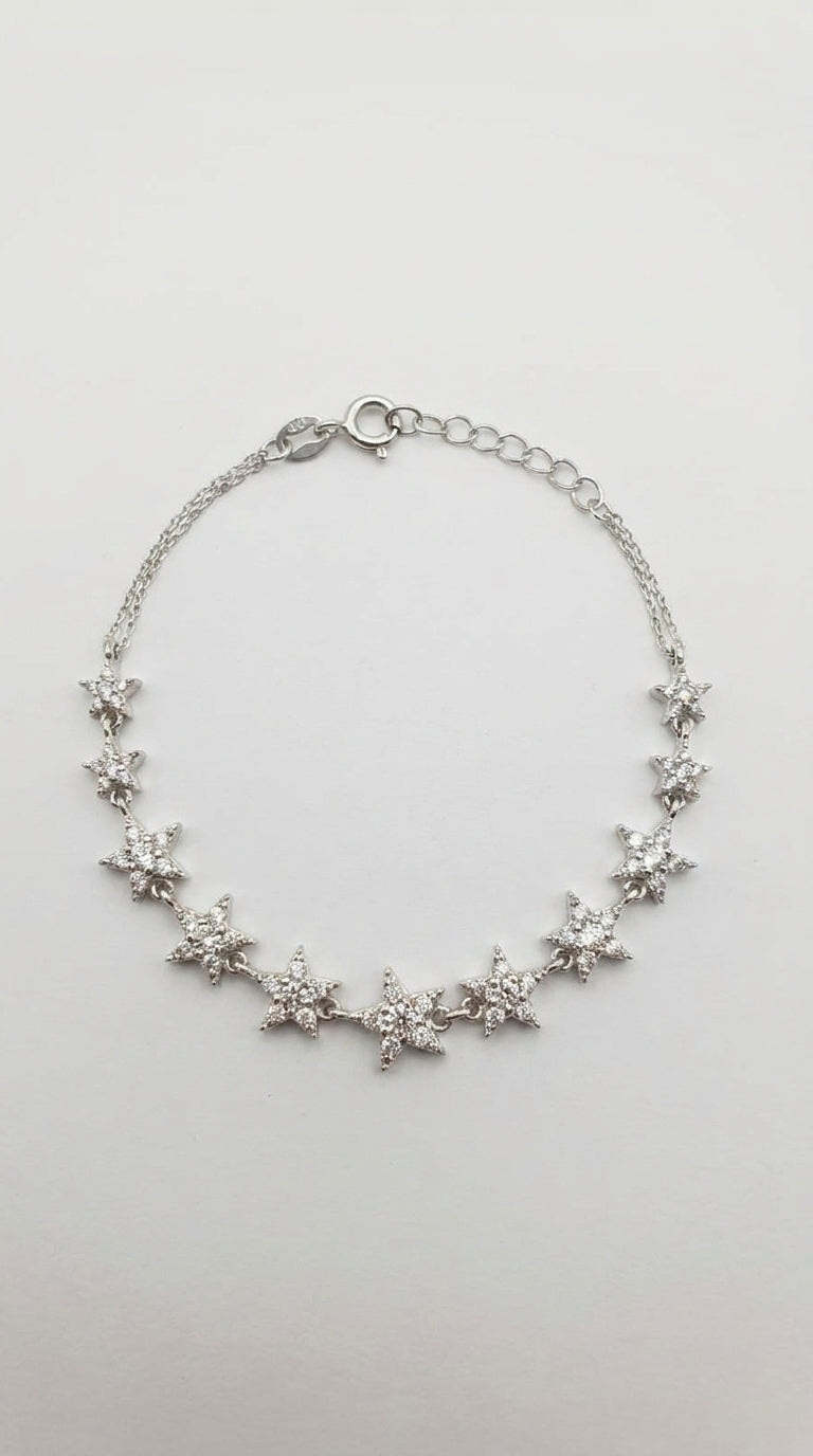 Stellar Luminary Charm Bracelet