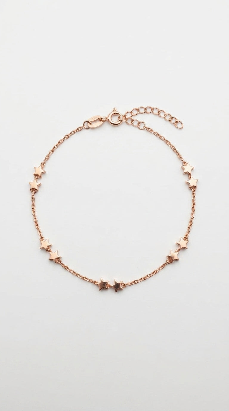Celestial Starfall Chain Bracelet