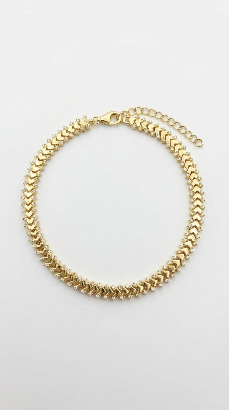 Riviera Brick Link Bracelet