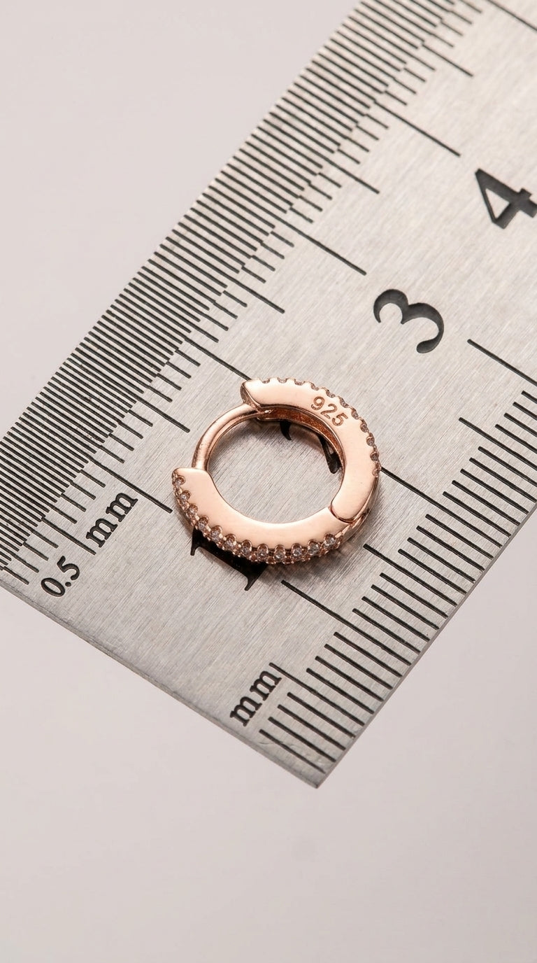 Eternal Sparkle Eternity Hoops