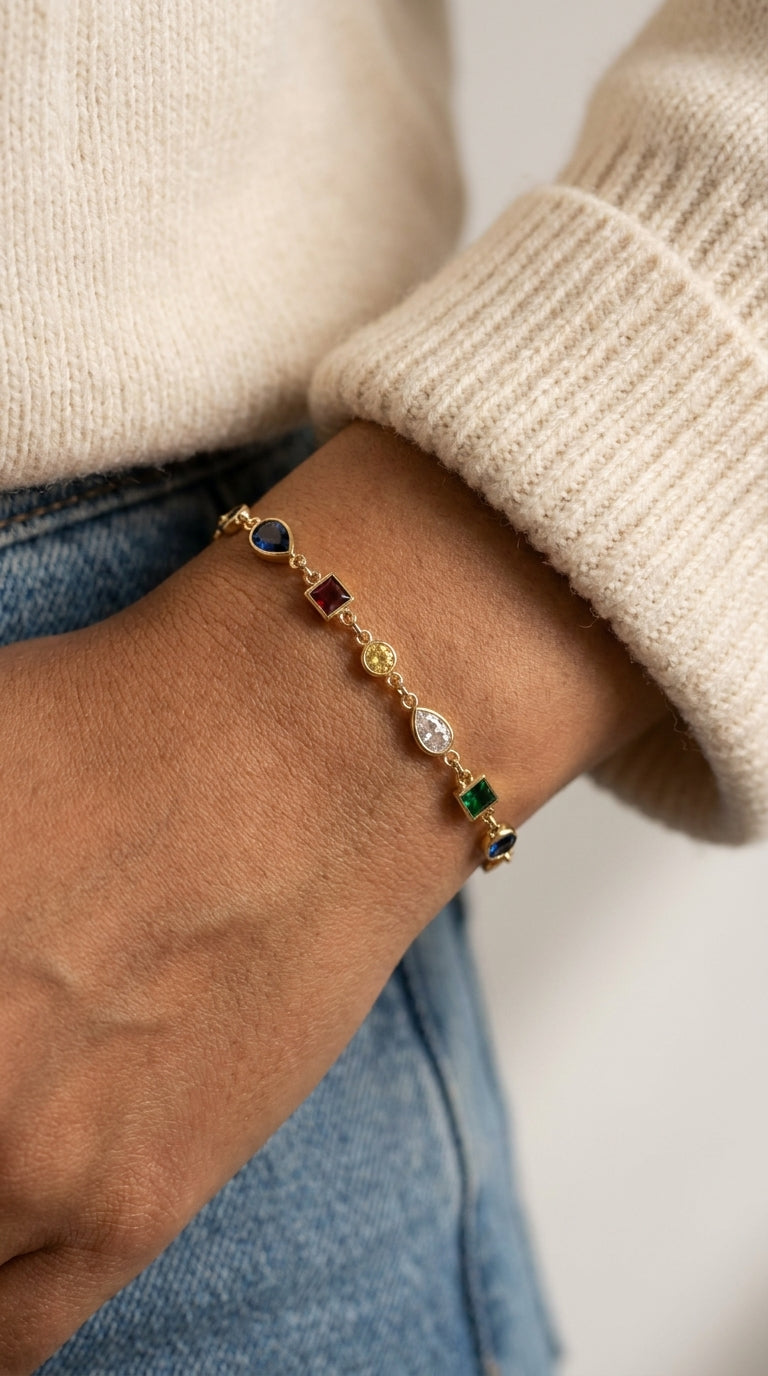 Kaleidoscope Gem Bracelet