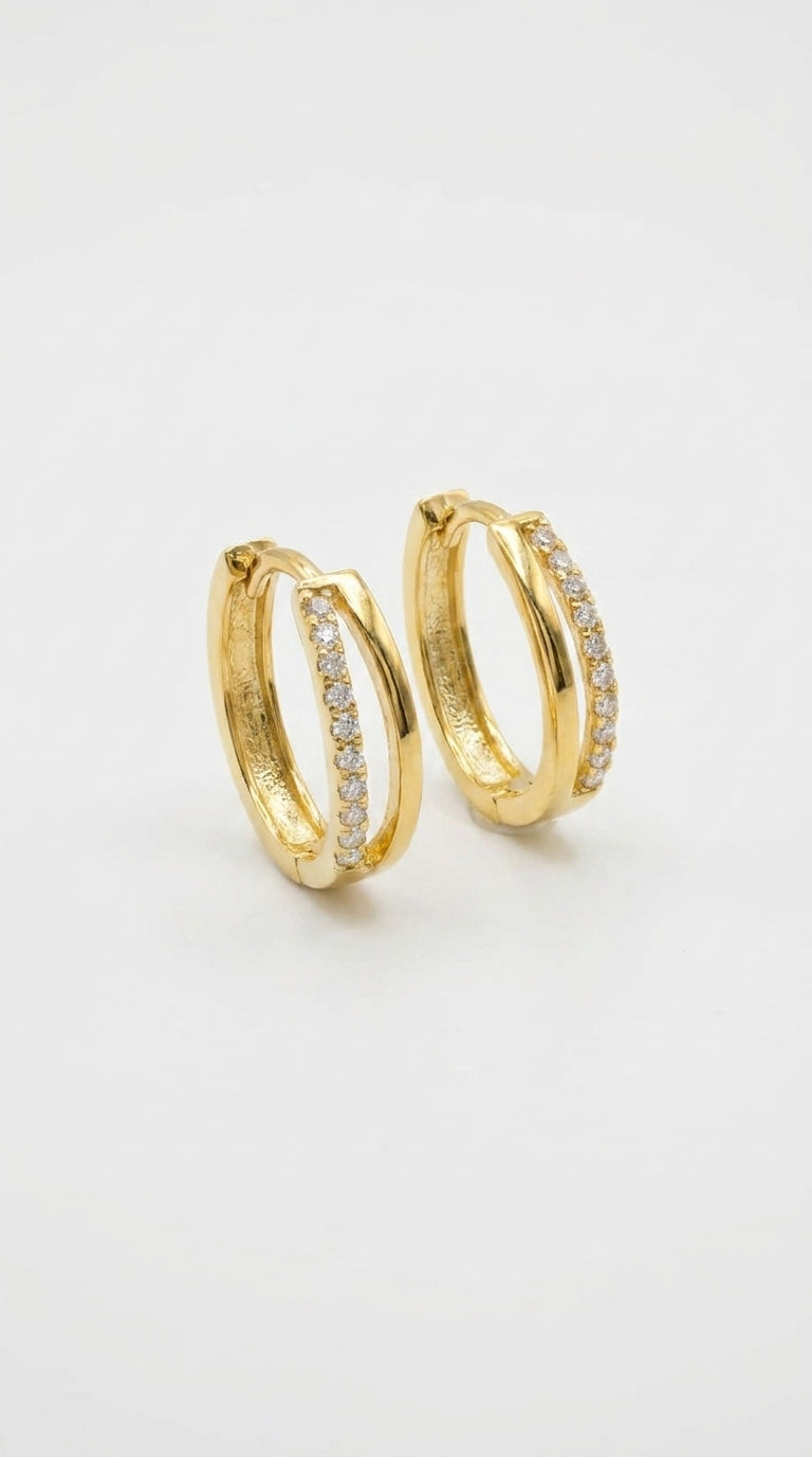 Contemporary Parallel Line Earrings