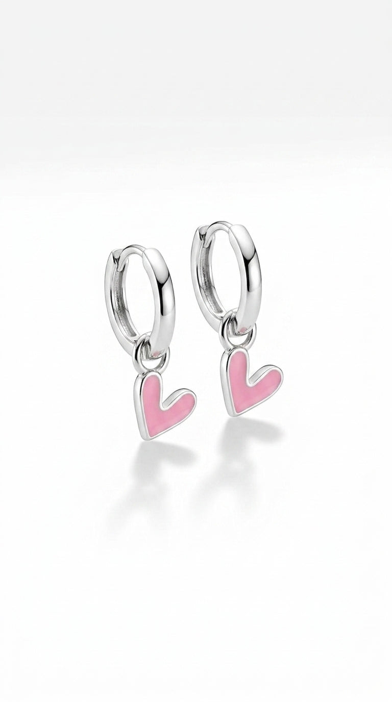 Petal Pink Duo Love Earrings