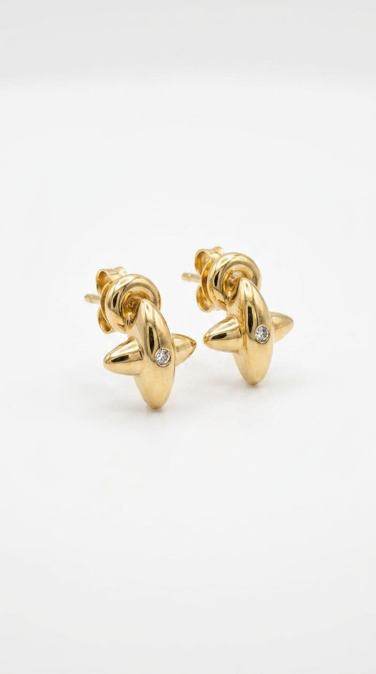 Celestial Nova Stud Earrings