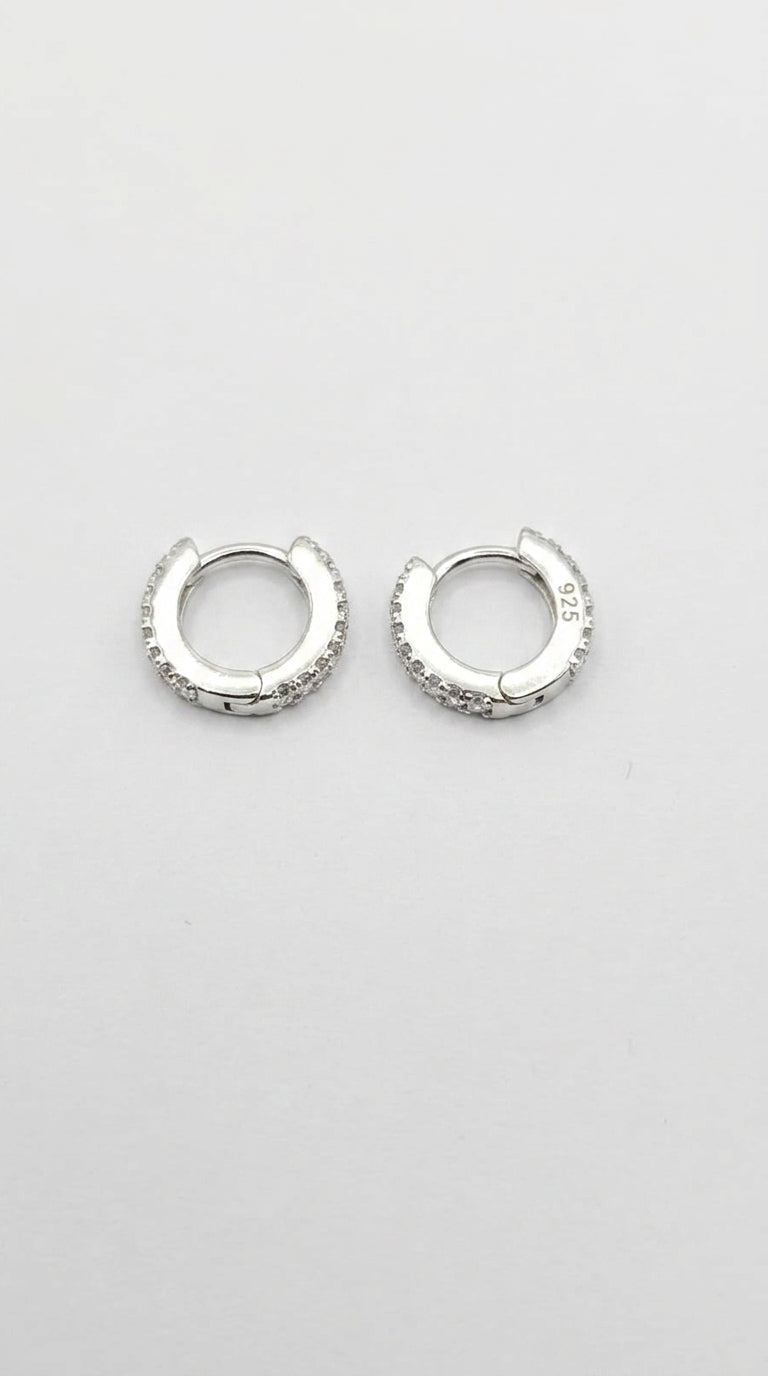 Eternal Sparkle Eternity Hoops