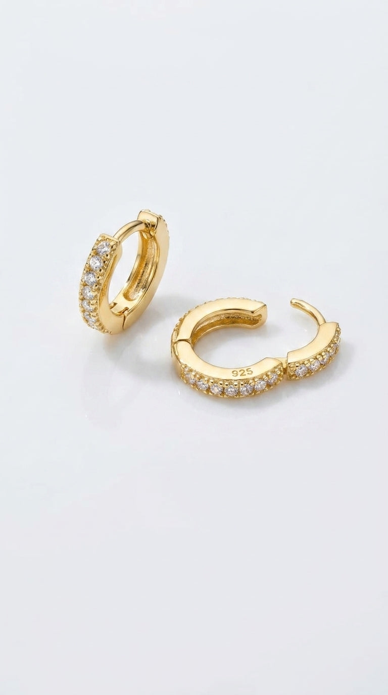 Eternal Sparkle Eternity Hoops