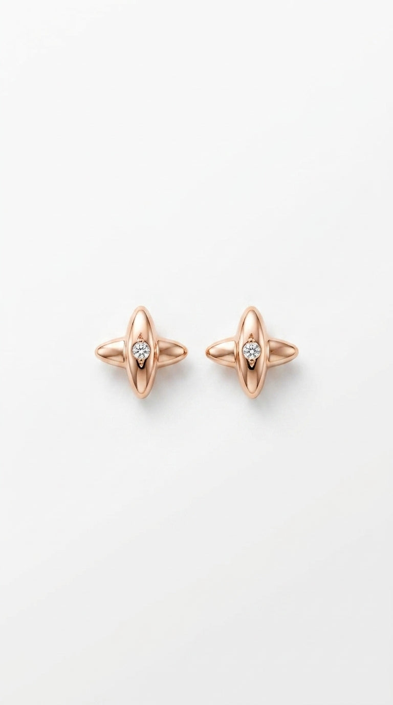 Celestial Nova Stud Earrings