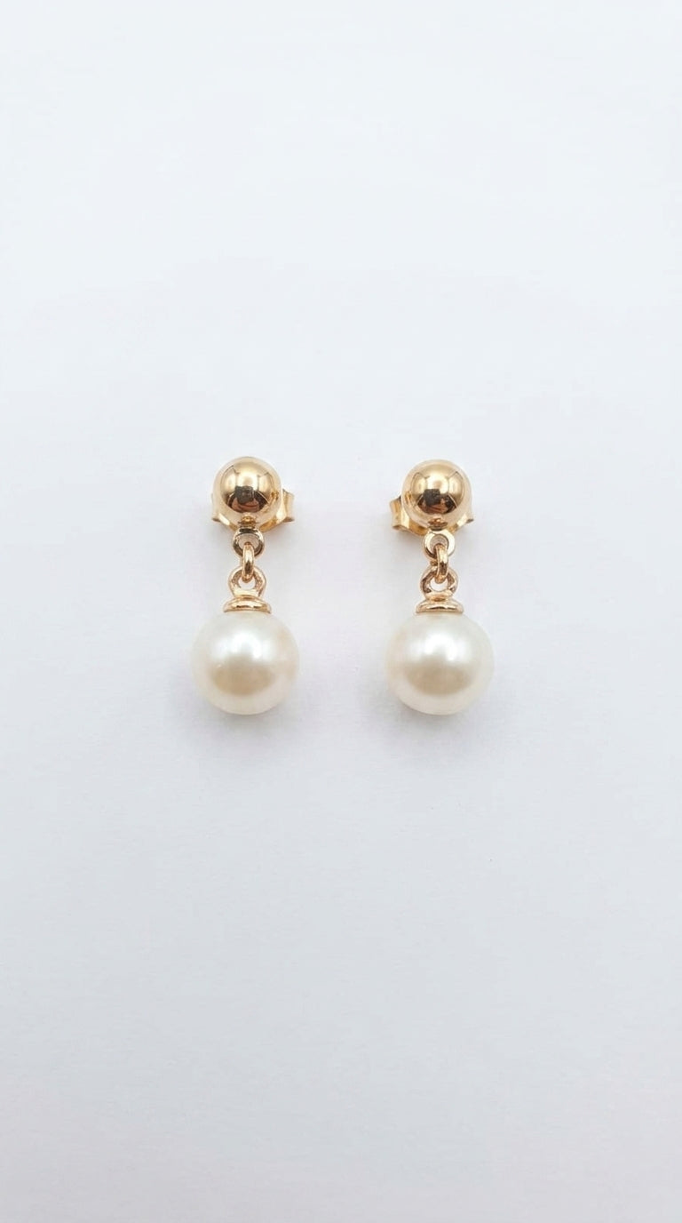 Eternal Grace Pearl Earrings