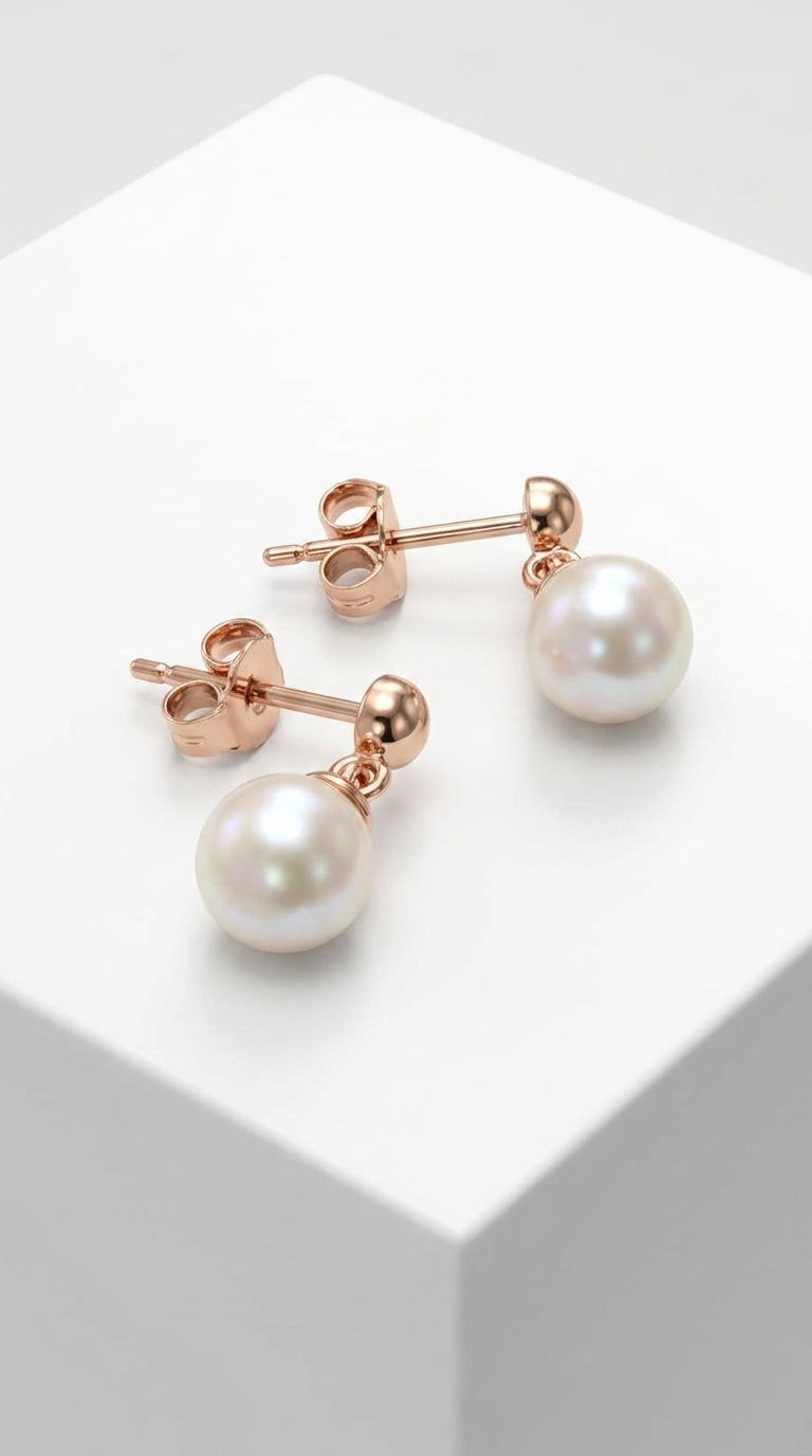 Eternal Grace Pearl Earrings