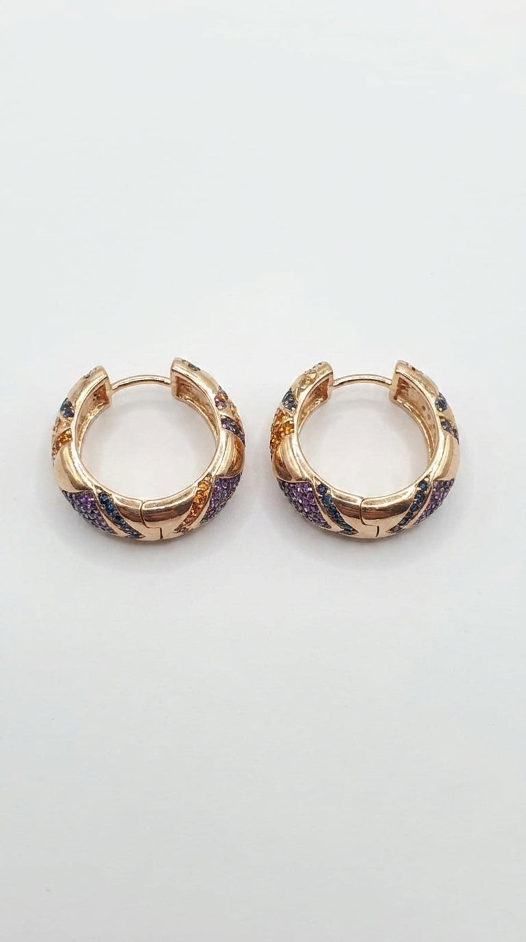 Artistic Fusion Multicolor Earrings