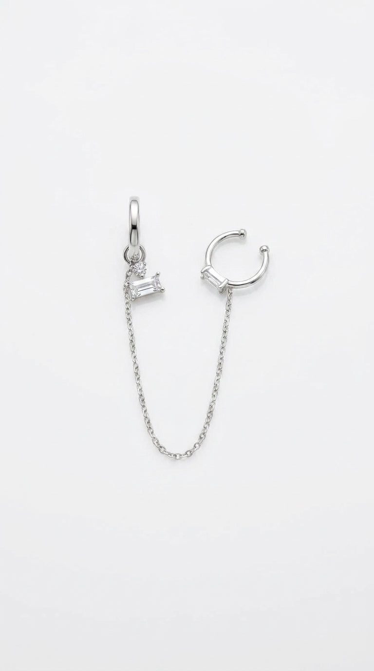 Vesper Baguette Chain Cuff