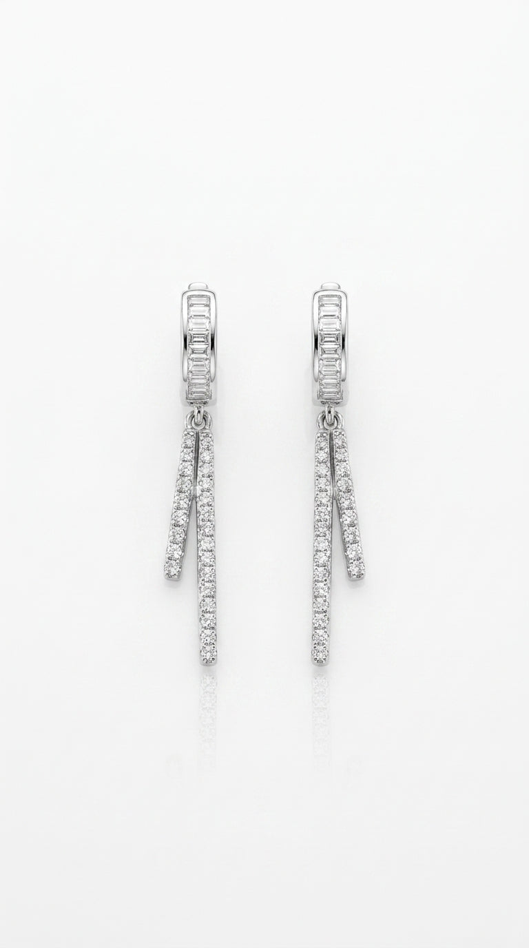 Echoes Linear Earrings