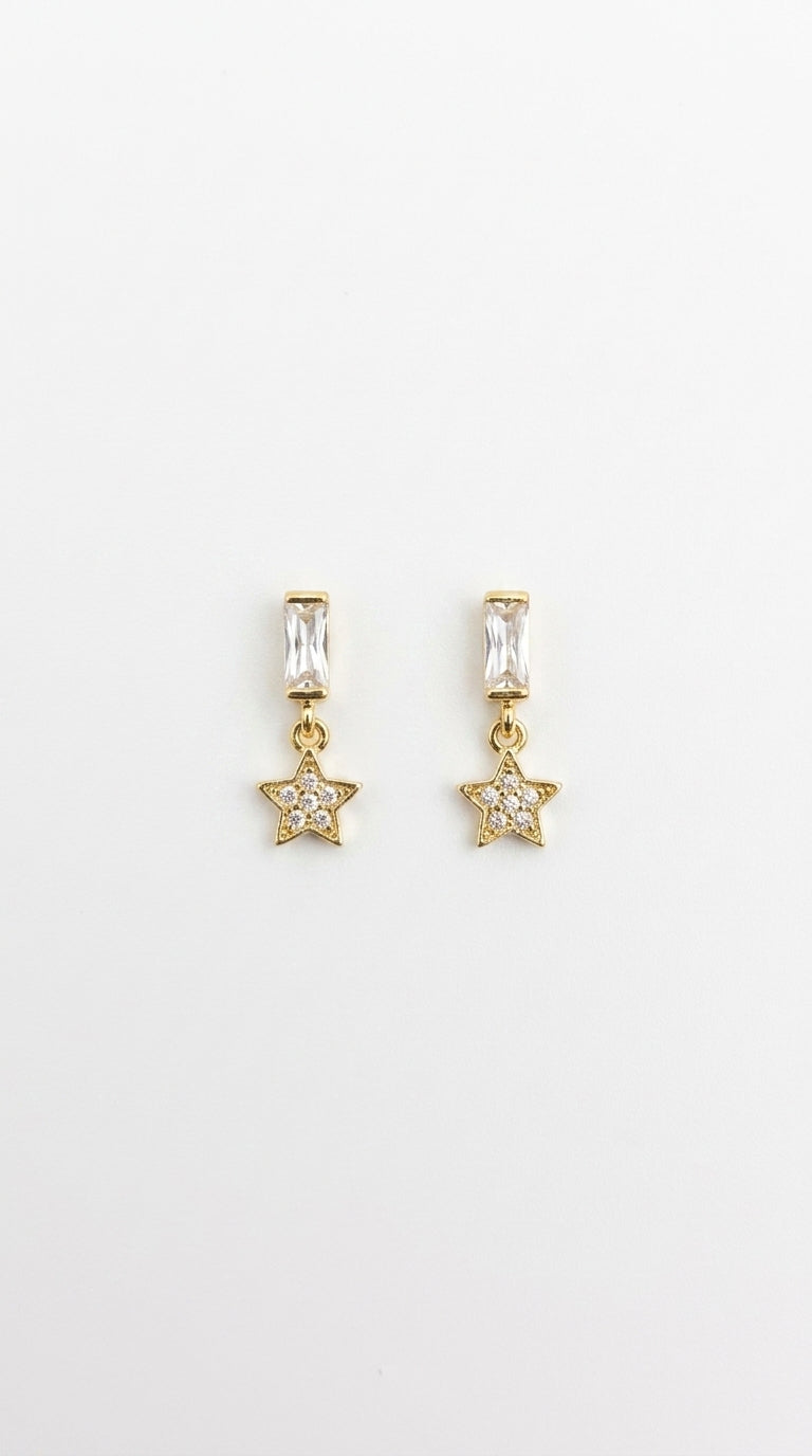 Midnight Glow Star Studs