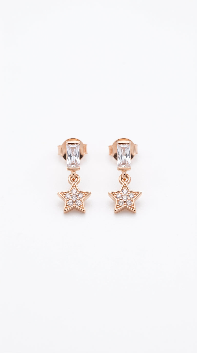 Midnight Glow Star Studs