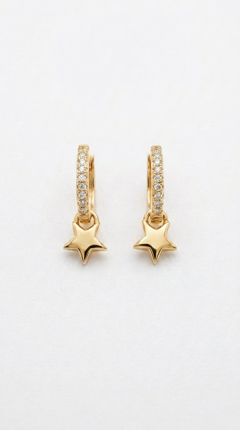 Stella Star Drop Earrings