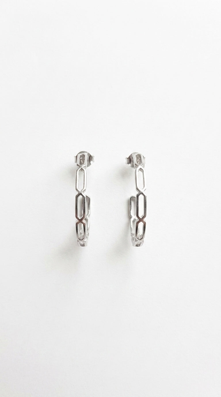Radiant Hexagon Bond Earrings