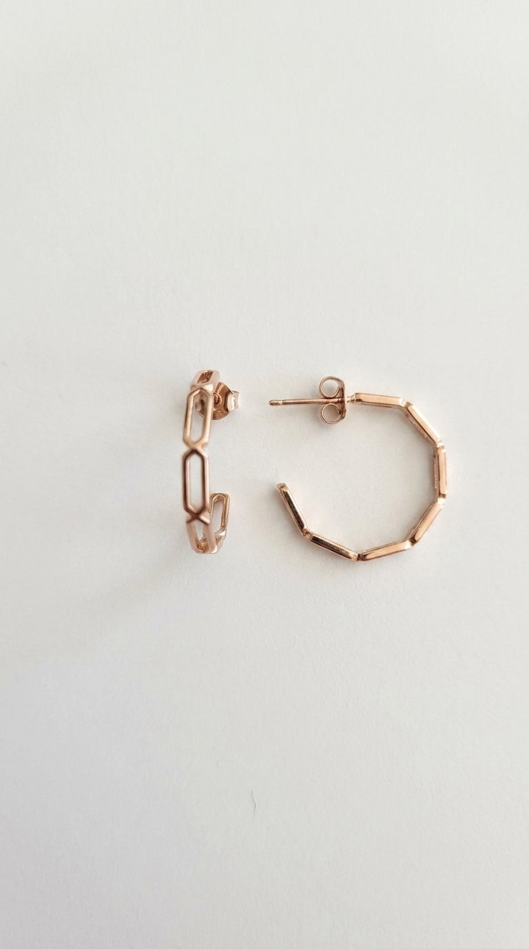 Radiant Hexagon Bond Earrings
